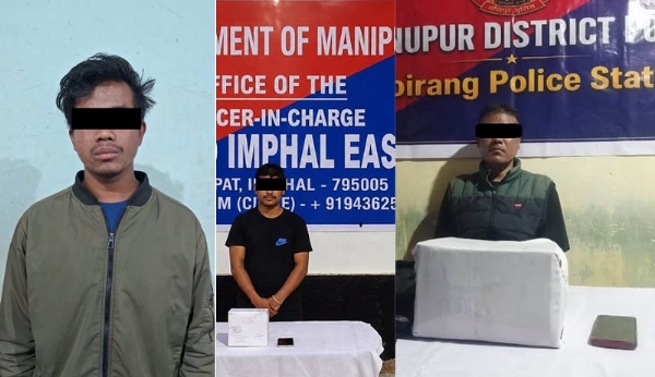 The images Shared by Manipur Police.