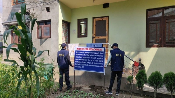 NIA Attaches Property Used To Harbour Pakistani LeT Terrorists In Srinagar