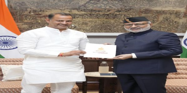 (Revised)Delhi Cabinet Minister Ravinder Indraj Singh Invites Vice-President to Attend ‘Adwitiya Ramlila 2026’