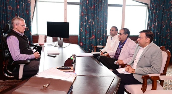 Omar Abdullah Meets IRCON International Delegation; Discusses Work In J&K Omar Abdullah Meets IRCON International Delegation; Discusses Work In J&K