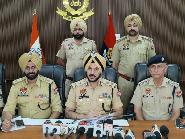Sharing operational details, IGP Border Range Gurpreet Singh Bhullar