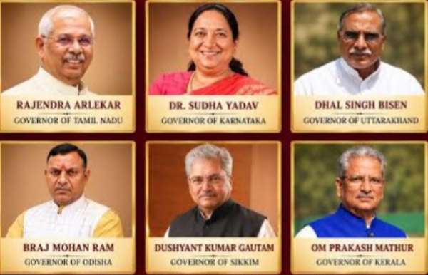 Newly Appointed Governors Newly Appointed Governors