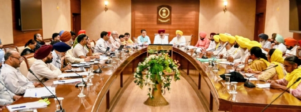 Punjab Government’s Group of Ministers and representatives of Bharatiya Kisan Union (Ekta Ugrahan)