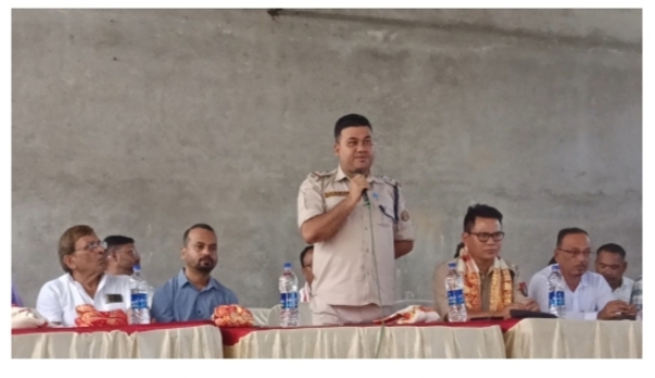 Image of the Meeting Held in Fakiragram to Discuss SOP for Durga Puja, Idol Immersion.