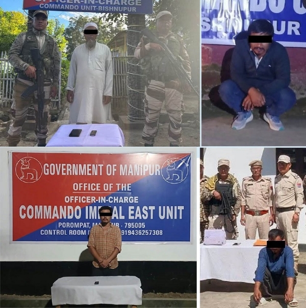 The image shared by Manipur Police. The image shared by Manipur Police.