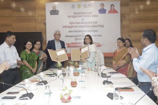 Odisha WCD Department Signs MoU with Birla Global University
