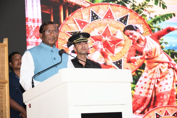 Governor Lakshman Prasad Acharya Launching ‘Rashtra Pratham–Nation First’ Programme.