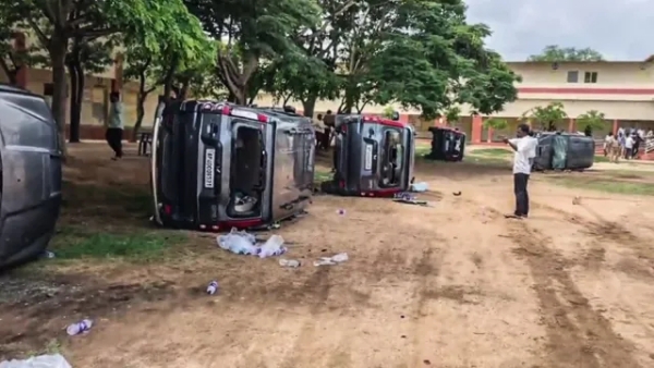 ANDHRA PUNGANUR MP CONVOY CLASH