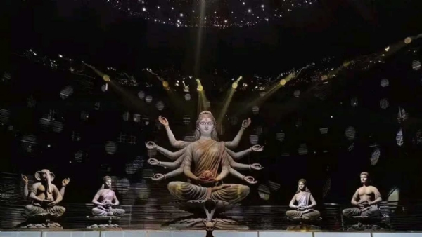 Chornagan statue