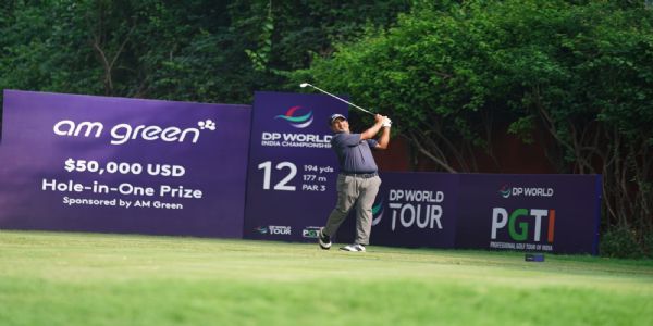 DP World India Championship: Shiv Kapur and Karandeep Kochhar Make the Cut as Eugenio Chacarra Takes Midway Lead