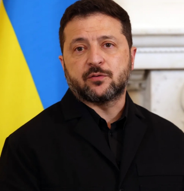 Ukrainian President Volodymyr Zelensky