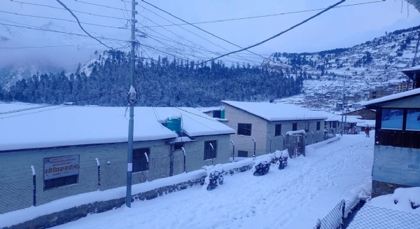 Temperatures Drop Below Freezing in Nepal’s Himalayan Districts as Cold Intensifies