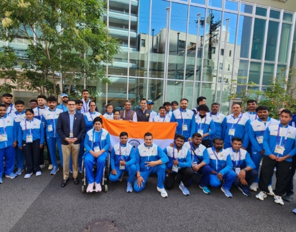 Indian Embassy Officials Meet Asian Para Games Athletes in Nagoya, Boost Team Morale