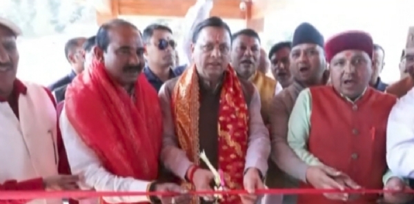 Dhami Inaugurates and Lays Foundation Stones for Development Projects in Champawat