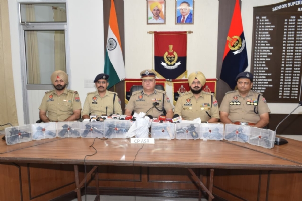 Sharing operational details CP Amritsar Harmanbir Singh Gill