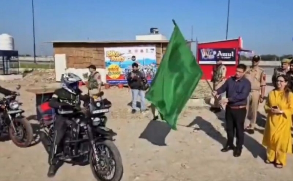 Jammu-Basohli Bike Ride Flagged Off To Promote Tourism, Drug-Free Society