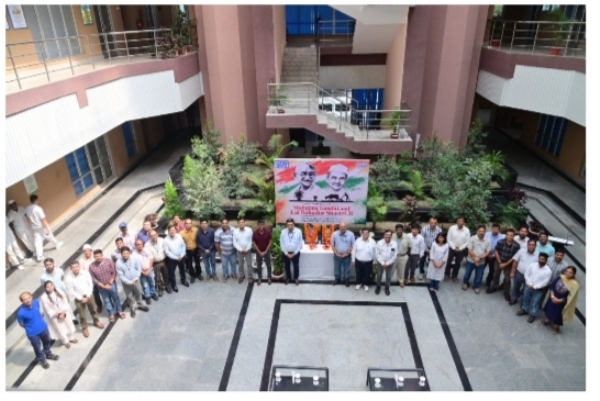 NTPC Bongaigaon Observing Birth Anniversaries of Mahatma Gandhi and Lal Bahadur Shastri.