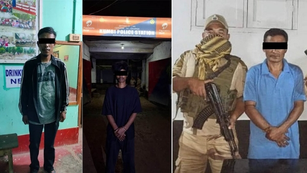 The image shared by Manipur Police. The image shared by Manipur Police.