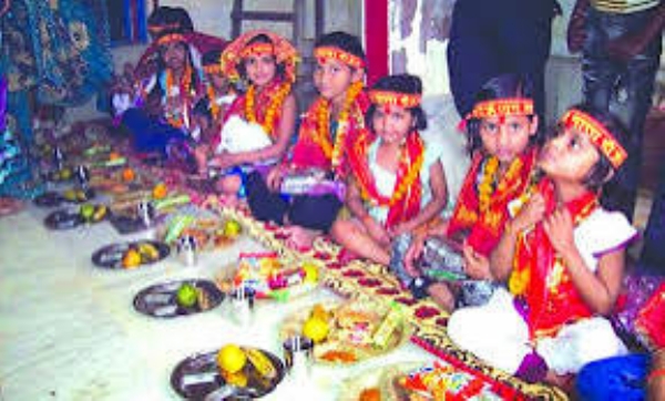 Holy Navratras conclude with immersion of ‘Saakh’, Kanjak Pujan