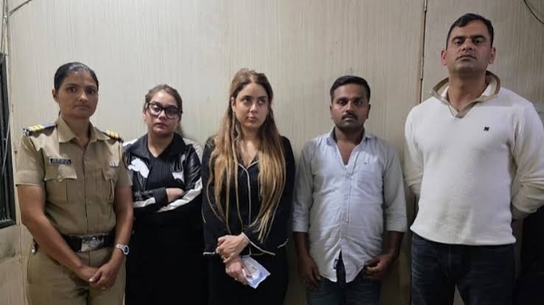UP STF detained Shraddha, her sister, and driver Danish