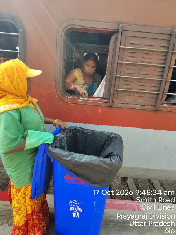 PRAYAGRAJ JUNCTION ON WAY TO BECOME ZERO WASTE STATION