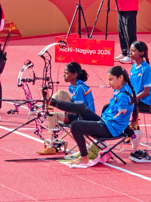 Sheetal Devi and Payal Nag. (Photo: Sports Authority of India)