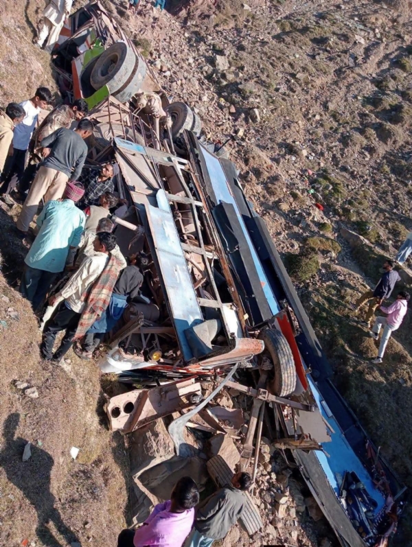 16 Passengers Injured After Bus Plunges Off Road In Udhampur’s Pachound