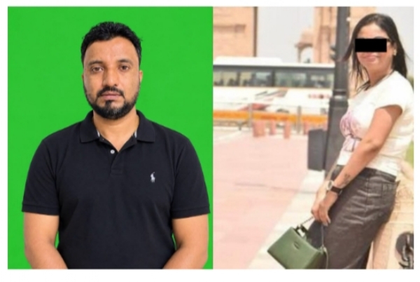 Image of the Man Arrested and Victim. Image of the Man Arrested and Victim.