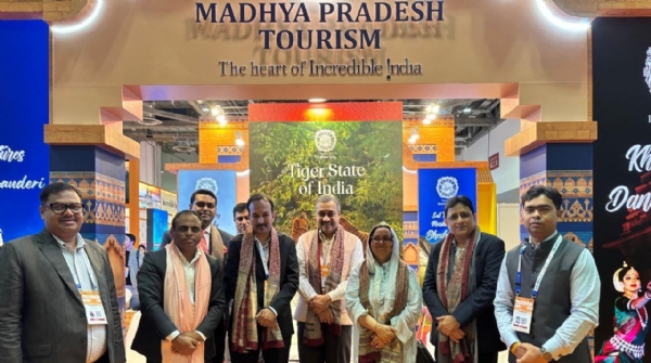 सिंगापुर में भारत के उच्चायुक्त डॉ. शिल्पका अंबुले ने सिंगापुर के मरीना बे सैंड्स स्थित सैंड्स एक्सपो एंड कन्वेंशन सेंटर में मध्यप्रदेश पवेलियन का उद्घाटन किया। इस अवसर पर पर्यटन सचिव एवं मध्य प्रदेश टूरिज्म बोर्ड के प्रबंध संचालक डॉ. इलैयाराजा टी., विभागीय अधिकारी तथा वैश्विक पर्यटन उद्योग के प्रमुख स्टैकहोडर्स उपस्थित रहे।