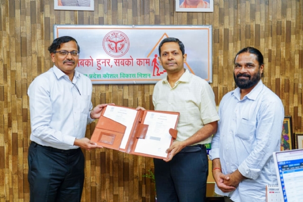 UPSDM and Ek Step Foundation sign MoU UPSDM and Ek Step Foundation sign MoU