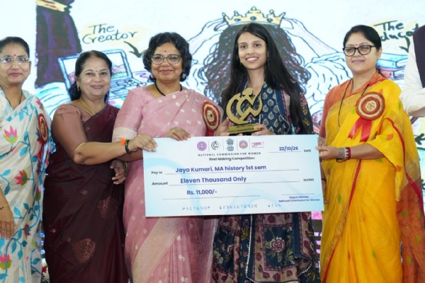 Vijaya Rahatkar, Chairperson of the National Commission for Women.