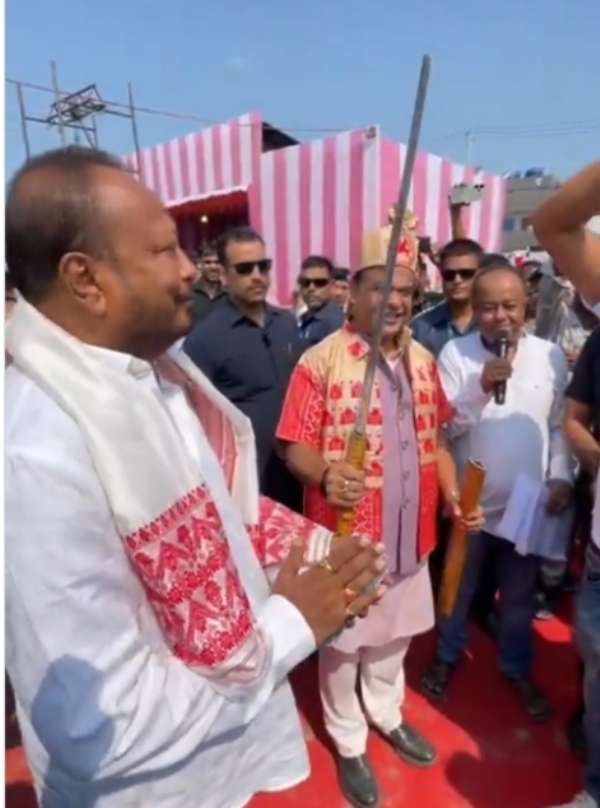 The image shared by Assam CM Dr Himanta Biswa Sarma.