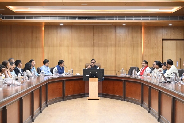 Assam Chief Minister Himanta Biswa Sarma on Friday reviewing preparations for the grand finale of the year-long celebrations marking the birth centenary of Bharat Ratna Dr. Bhupen Hazarika.
