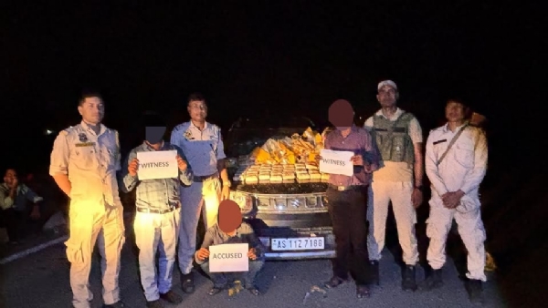 The image shared by Assam CM Dr Himanta Biswa Sarma. The image shared by Assam CM Dr Himanta Biswa Sarma.