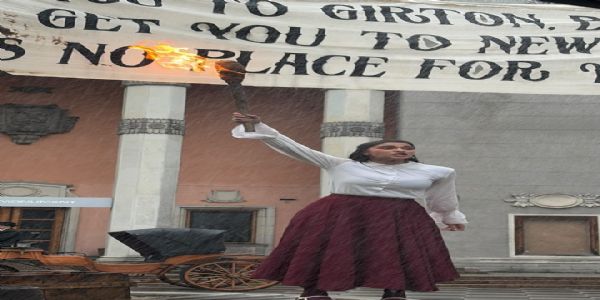 Saiee Manjrekar’s First Look from Ram Charan’s ‘The India House’ Unveiled