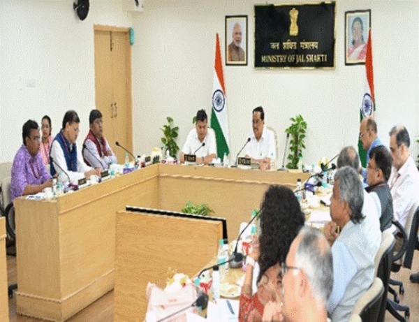 Jal Shakti Minister Reviews Progress of Key Water Projects, Directs Faster Implementation..PC: From arrangements.. Jal Shakti Minister Reviews Progress of Key Water Projects, Directs Faster Implementation..PC: From arrangements..
