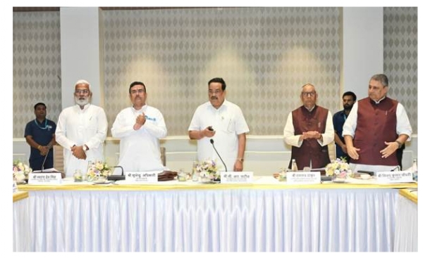 Jal Shakti Minister Launches Punah Bharan App for Groundwater Recharge Planning..PC: From Arrangement