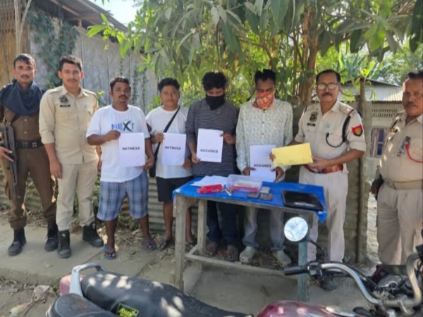 Image of the Drug Peddlers Arrested in Police Operation.