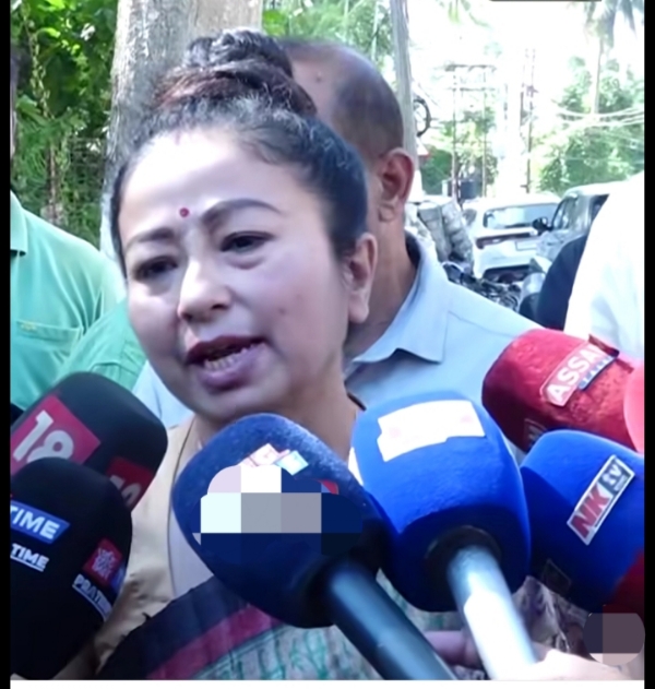 Zubeen Garg’s with Garima Saikia Garg Talking to Media Persons After Meeting to Assam Governor Laxman Prasad Acharya on Wednesday. Zubeen Garg’s with Garima Saikia Garg Talking to Media Persons After Meeting to Assam Governor Laxman Prasad Acharya on Wednesday.