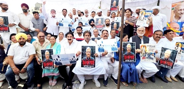 Cong Seva Dal organizes Satyagraha, seeks CEC’s ouster
