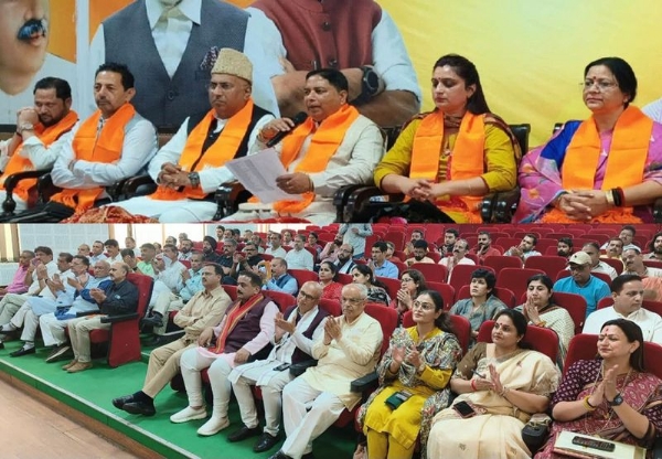 BJP holds introductory meeting with newly appointed Seh-Prabhari
