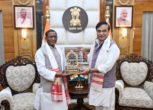 The image shared by Assam CM Dr Himanta Biswa Sarma.