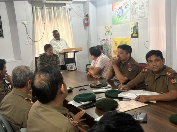 Quarterly Associate NCC Officers (ANO) Conference organised by 15 UP Battalion NCC