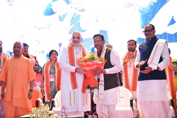 Union Home Minister Amit Shah in Lucknow Union Home Minister Amit Shah in Lucknow