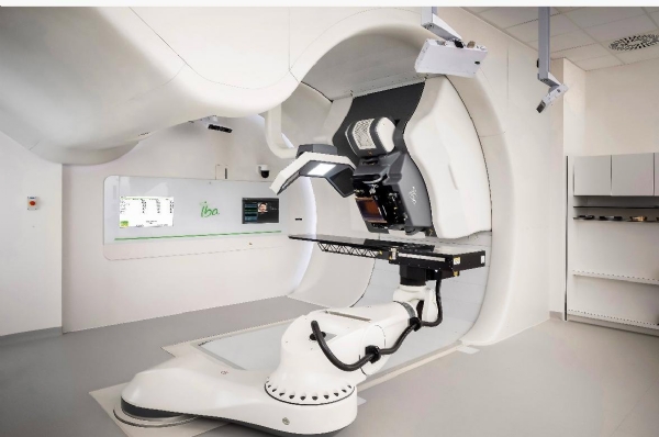 Image of the Proton Beam Therapy Equipment Shared by Assam CM Dr Himanta Biswa Sarma.