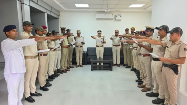IGP Dr Satyajit Naik Leads Pledge