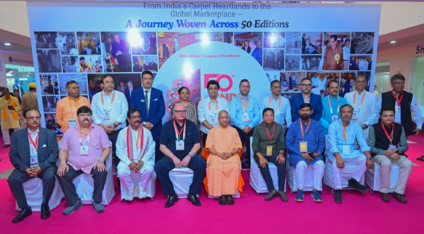 Chief Minister inaugurated the Golden Jubilee edition of the India Carpet Expo