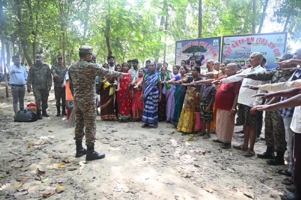 Ganga Task Force conducting awareness campaigns