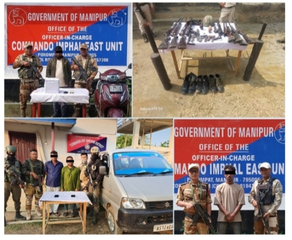 The images Shared by Manipur Police.