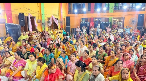 7th day of Bhagwat Katha being organised by ancient Shri Dadhikando Mela Committee